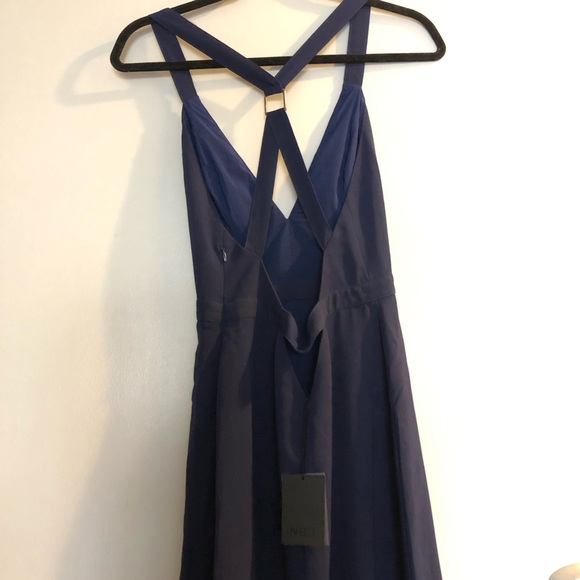 Stunning Navy Cocktail Dress - Picture 4 of 7